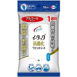 イータック 抗菌化ウエットシート アルコールタイプ 10枚入