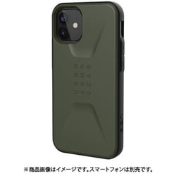 iPhone 12 mini 用 ケース CIVILIAN オリーブ UAG-RIPH20SC-OL