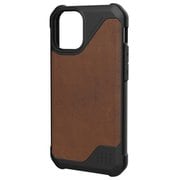 iPhone 12 mini 用 ケース METROPOLIS LT レザーブラウン UAG-RIPH20SFL-LBR