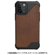 iPhone 12/iPhone 12 Pro 用 ケース METROPOLIS LT レザーブラウン UAG-RIPH20MFL-LBR