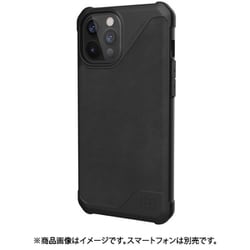 iPhone 12 Pro Max 用 ケース METROPOLIS LT レザーブラック UAG-RIPH20LFL-LBK