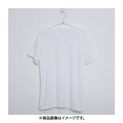 K0330N-M-OWH [男の冬支度 発熱裏起毛 リバーシブル 半袖 丸ネック Tシャツ メンズ OWH Mサイズ]