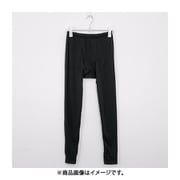 男の冬支度 発熱裏起毛 リバーシブルタイツ メンズ BK LLサイズ K0335N-LL-BK