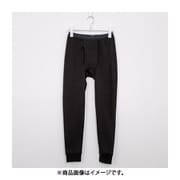 裏ボア ストレッチ アウトゴム インナータイツ メンズ BK Lサイズ K0395N-L-BK