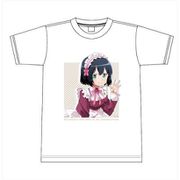 となりの吸血鬼さん 描き下ろし ドライメッシュTシャツ メイドVer. 天野 灯 Mサイズ [キャラクターグッズ]