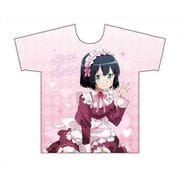 となりの吸血鬼さん 描き下ろし フルグラフィックTシャツ メイドVer. 天野 灯 Mサイズ [キャラクターグッズ]