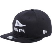 12541324 9FIFTY Original Fit ストレッチコットン ウォッシャブル ピンフラッグ ロゴ ブラック [キャップ]