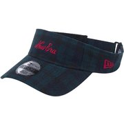12541304 サンバイザー ブラックウォッチ New Era グリーン × ラセット [サンバイザー]