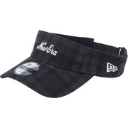 12541305 サンバイザー ブラックウォッチ New Era ブラック × スノーホワイト [サンバイザー]