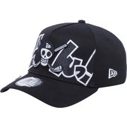 12541337 9FORTY A-Frame On Par ONE PIECE ワンピース ドクロ 海賊旗 どんっ！ ブラック [キャップ]