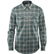 Fjallglim Stretch Shirt LS W 89901 664 Frost Green XSサイズ [アウトドア シャツ レディース]