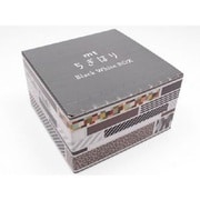 マスキングテープ mt ちぎはり Black White BOX MTWBOX05