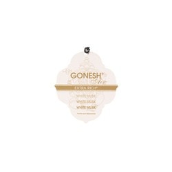GONESH ペーパーエアフレッシュナー ホワイトムスクの香り 1257-15