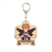 ハイキュー！！ 木製キーホルダー 日向 翔陽 [キャラクターグッズ]