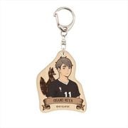 ハイキュー！！ 木製キーホルダー 宮治 [キャラクターグッズ]