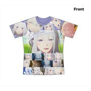 Re:ゼロから始める異世界生活 フルグラフィックTシャツ ラム Lサイズ [キャラクターグッズ]