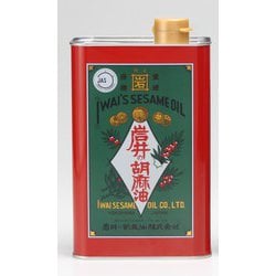 金岩井純正胡麻油 青缶 1600g