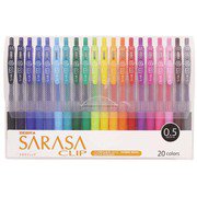 【限定】サラサクリップ0.5 20色セット JJ15-20CA
