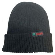 ZASSO オリジナルニット帽 BLACK [スポーツウェアアクセサリ ニットキャップ]