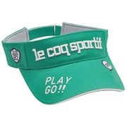 QGCPJC50 GR [エンブロイダリーロゴコットンツイルバイザー グリーン系]