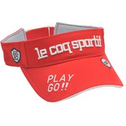 QGCPJC50 RD [エンブロイダリーロゴコットンツイルバイザー レッド系]