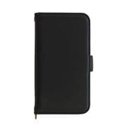 5712IP061BO [iPhone 12/iPhone 12 Pro 用 手帳型ケース 開きタイプ カード6枚収納 ブラック]