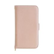 5713IP061BO [iPhone 12/iPhone 12 Pro 用 手帳型ケース 開きタイプ カード6枚収納 ピンク]