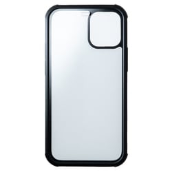 TFSC1254BK [iPhone 12 mini 用 シールドカバー ブラック]