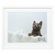 木製写真額/6ツ切/ホワイト F-SW-112-W