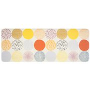 拭ける北欧風 キッチンマット 45×120cm ドット