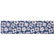 拭ける北欧風 キッチンマット 45×180cm フラワー