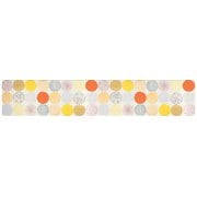拭ける北欧風 キッチンマット 45×240cm ドット