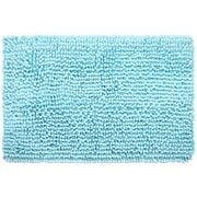 めっちゃ吸う!抗菌ボリューム バスマット 大判 50×75cm ブルー