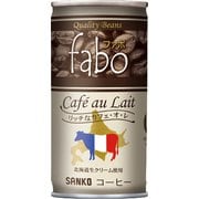 fabo カフェオレ 185g×30本 （缶）