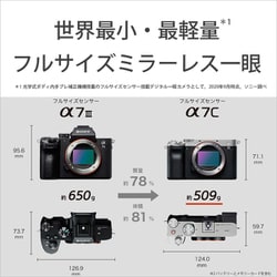 ヨドバシ.com - ソニー SONY ILCE-7C S [α7C ボディ 35mmフルサイズ ...