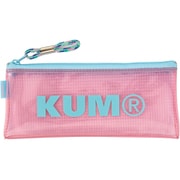 KUM クリアペンケース ライトピンク KM178PQ