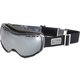 SIX Type.P SSP-990-2 Black/SMOKE pola/SILVER mirror [スノーゴーグル]