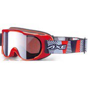 AX270-WMD RE レッド [スノーゴーグル ジュニア]
