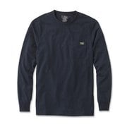 ケアフリー アンシュリンカブル ティー ポケット付キ ロングスリーブ 511808 Navy/Kat Label Mサイズ [アウトドア ロングスリーブ メンズ]