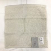WYT4001 [綿雪のようなタオル ベルベットカラー ウォッシュタオル BE]