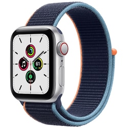 ヨドバシ Com アップル Apple Apple Watch Se Gps Cellularモデル 40mmシルバーアルミニウムケースとディープネイビースポーツループ Myeg2j A 通販 全品無料配達