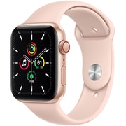 Apple Watch SE(GPS + Cellularモデル)- 44mmゴールドアルミニウムケースとピンクサンドスポーツバンド MYEX2J/A