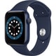 Apple Watch Series 6（GPSモデル）- 44mmブルーアルミニウムケースとディープネイビースポーツバンド [M00J3J/A]