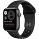 Apple Watch Nike SE（GPSモデル）- 40mmスペースグレイアルミニウムケースとアンスラサイト/ブラックNikeスポーツバンド [MYYF2J/A]