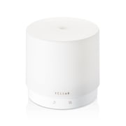 エクリアミスト HCE-HU2006Aシリーズ AC電源 抗菌加湿器 円柱型 ホワイト HCE-HU2006AWH