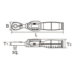 ヨドバシ.com - 京都機械工具 KTC GEKR085-R3-L [9.5SQデジラチェ充電