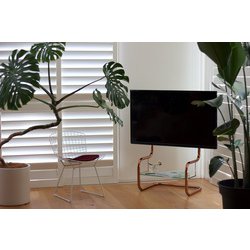 zeitgeist ザイトガイスト テレビスタンド コッパー テレビ台 Amazon | ザイトガイスト zeitgeist FSM (フロアスタンドメタル