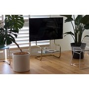 34~60V型対応 スチールパイプテレビスタンド FSM BRASS (ブラス)