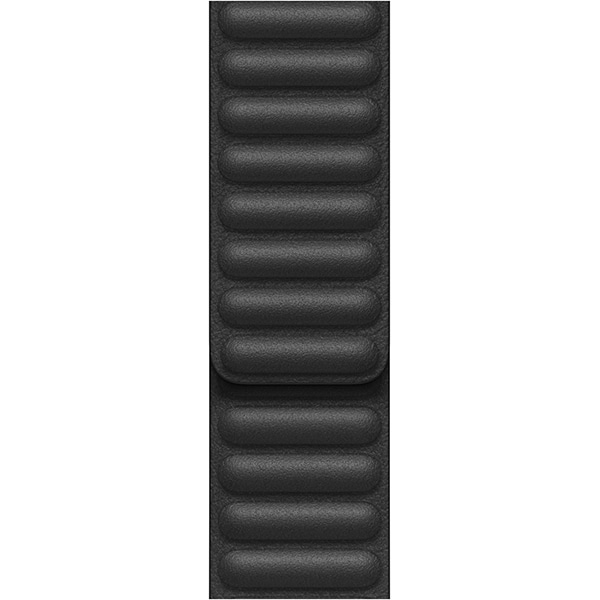 Apple Watch 44mmケース用 ブラックレザーリンク - M/L [MY9N2FE/A]