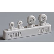 RSC144014 F-4 ファントムII 後期型ホイールセット プラッツ/Fトイズ用 [1/144スケール レジン製ディティールアップパーツ]